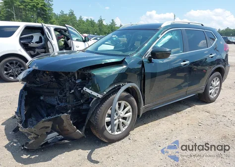 2019 Nissan Rogue Sv из США, поврежденный, VIN 5N1AT2MV3KC724579